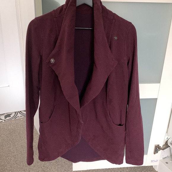 Lululemon sz 6 wrap sweater EUC - Picture 7 of 8